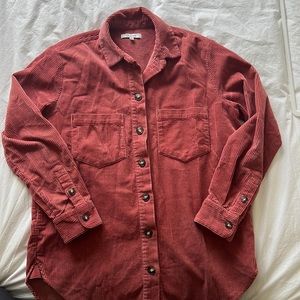 Madewell corduroy shirt size XS only worn a few times